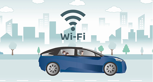 『docomo in Car Connect®』なら車内で高速Wi-Fiが使い放題。ゲーム、音楽、映画…さまざまなコンテンツが容量無制限で楽しめます。