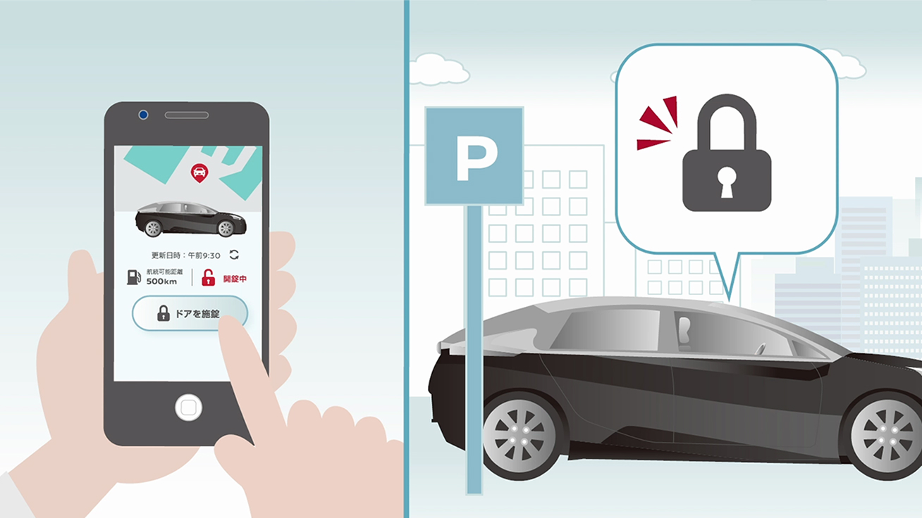 鍵の閉め忘れ、離れた場所にいてもチェック＆ロック