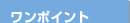 ワンポイント