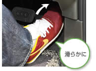 滑らかに