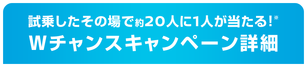 試乗キャンペーン賞品 購入支援| 10万円