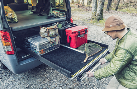 CRS製のフラットベッドキット
