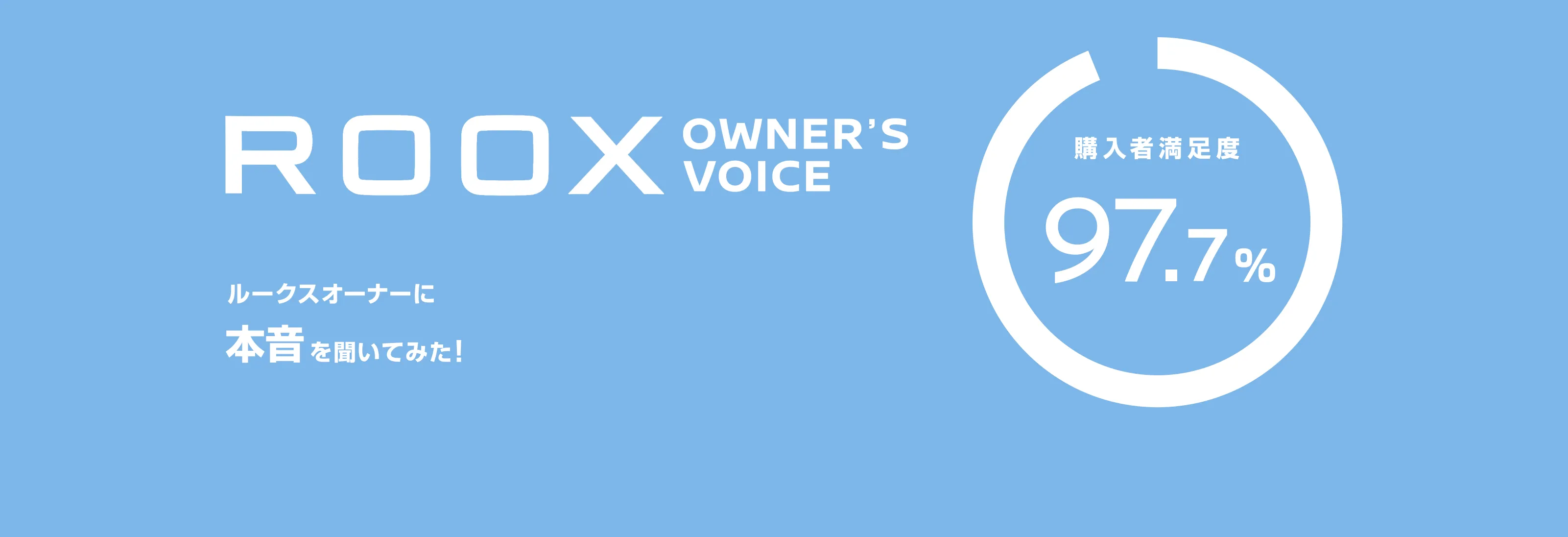 ROOX OWNER'S VOICE