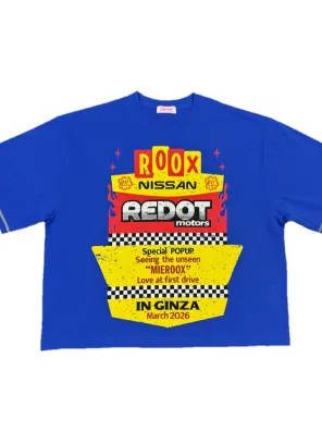 RE.　ルークスコラボTシャツ　ブルー