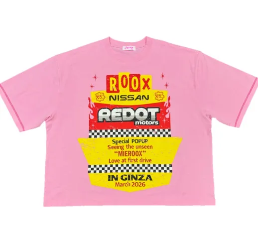 RE.　ルークスコラボTシャツ　ピンク