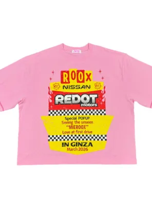 RE.　ルークスコラボTシャツ　ピンク