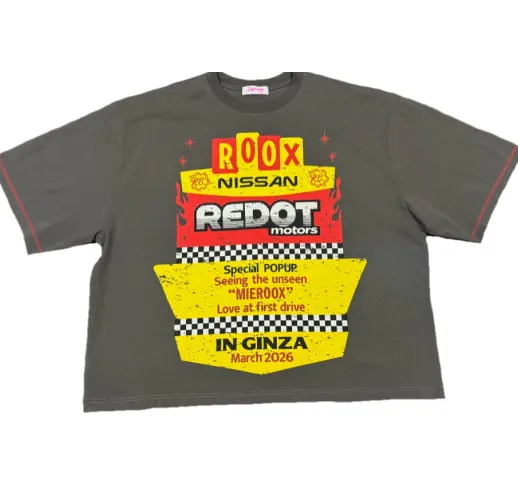 RE.　ルークスコラボTシャツ　スミクロ