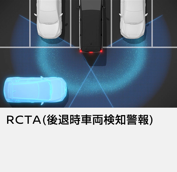 RCTA(後退時車両検知警報)